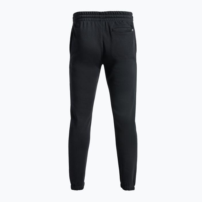 Pantaloni New Balance Essentials Stacked Logo neri da uomo 6
