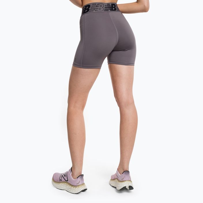 Pantaloncini da allenamento da donna New Balance Relentless Fitted zinco 3