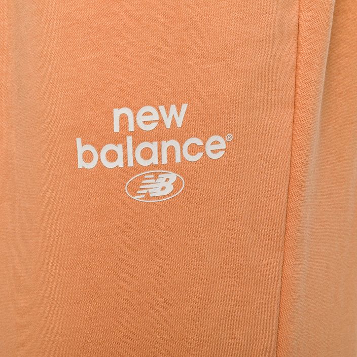 Pantaloni New Balance Essentials Reimagined Archive da donna color seppia 7