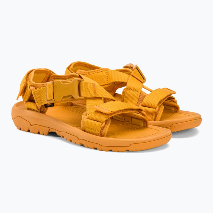 Teva Hurricane Verge - sandali da uomo arancione dorato 4