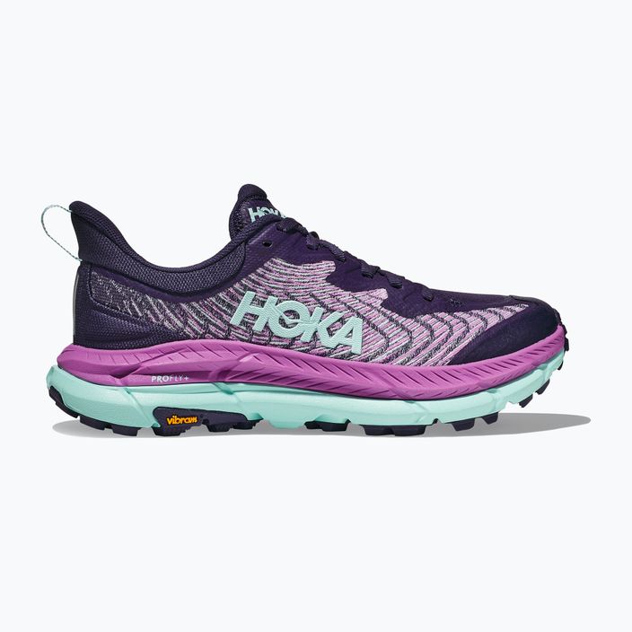 Scarpe da corsa da donna HOKA Mafate Speed 4 night sky/orchid flower 12