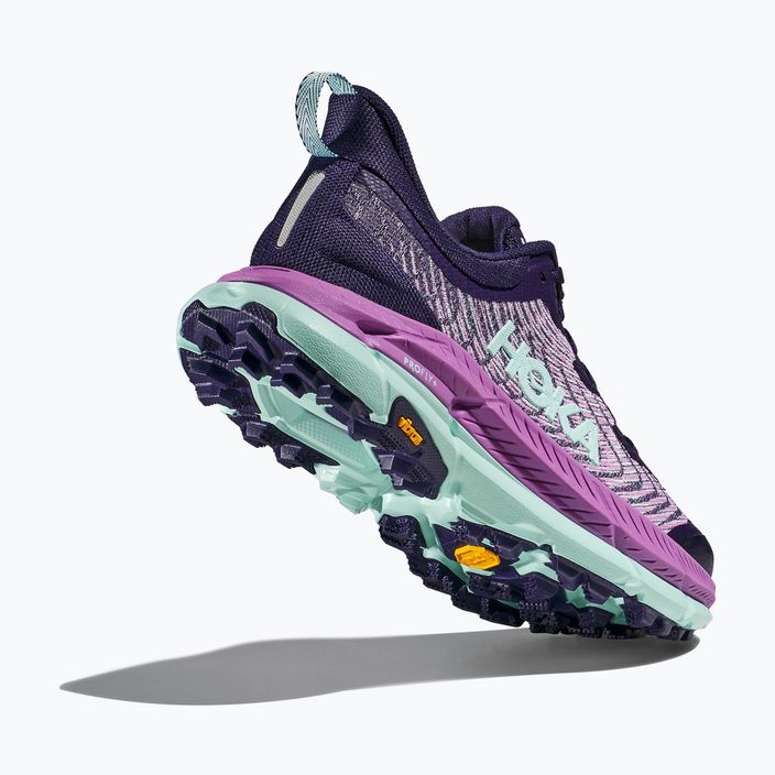 Scarpe da corsa da donna HOKA Mafate Speed 4 night sky/orchid flower 18