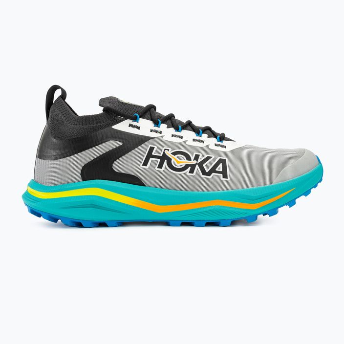 Scarpe da corsa da uomo HOKA Zinal 2 nere/ceramic 2