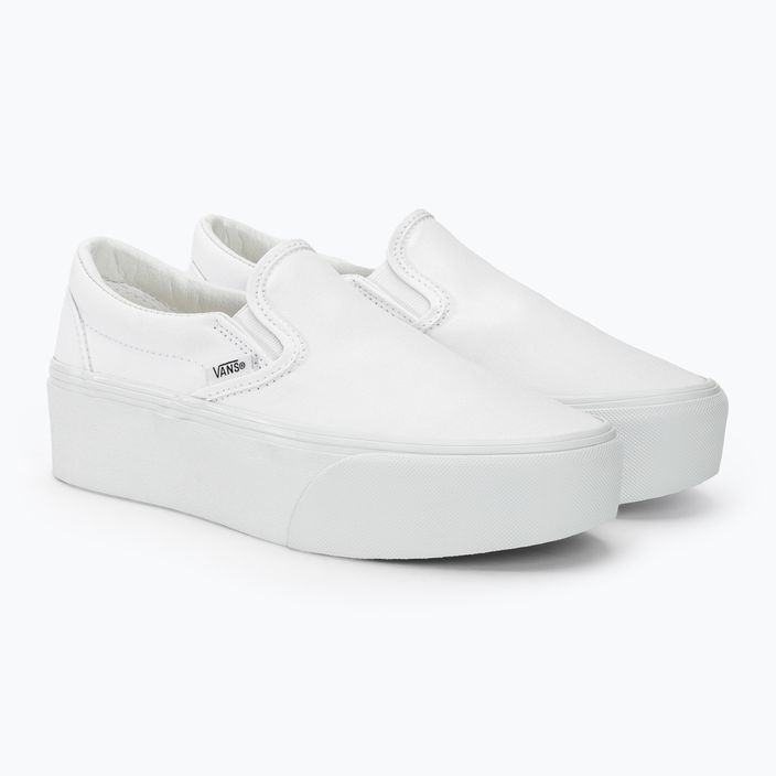 Scarpe Vans UA Classic Slip-On Stackform bianco vero 4