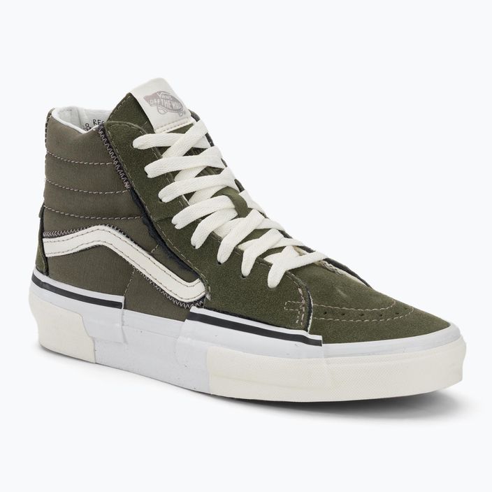 Scarpe Vans SK8-Hi Reconstruct oliva camo