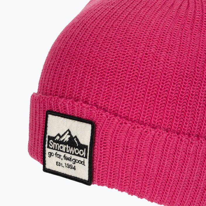 Berretto invernale Smartwool Smartwool Patch power rosa 4