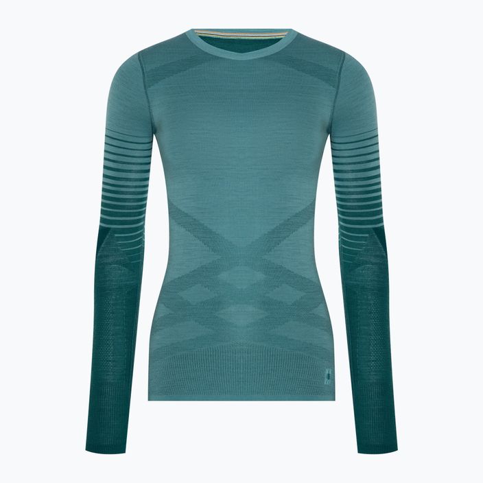 Smartwool Donna Intraknit Thermal Merino Baselayer Pattern Crew cascade longsleeve 3