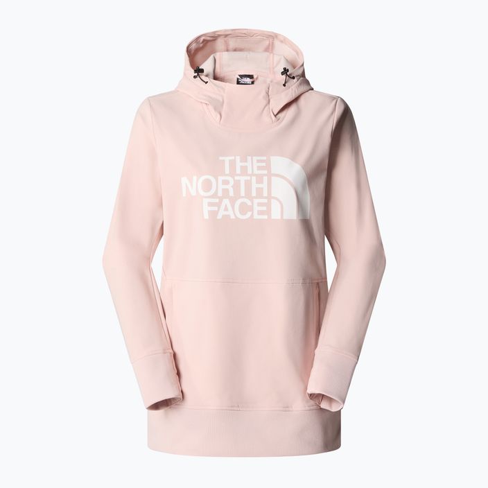 Giacca softshell da donna The North Face Tekno Pullover Hoodie rosa muschio 4