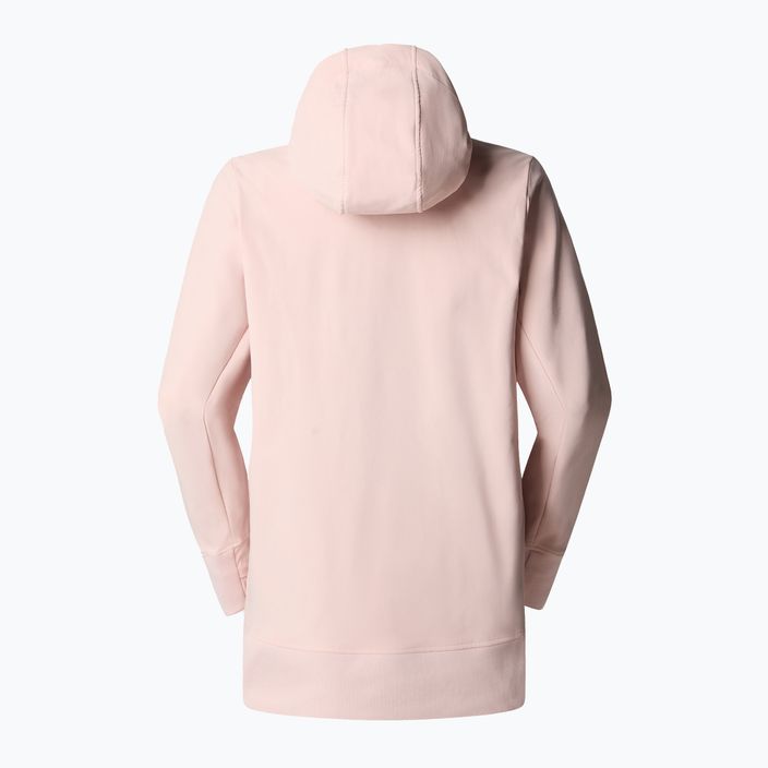 Giacca softshell da donna The North Face Tekno Pullover Hoodie rosa muschio 5