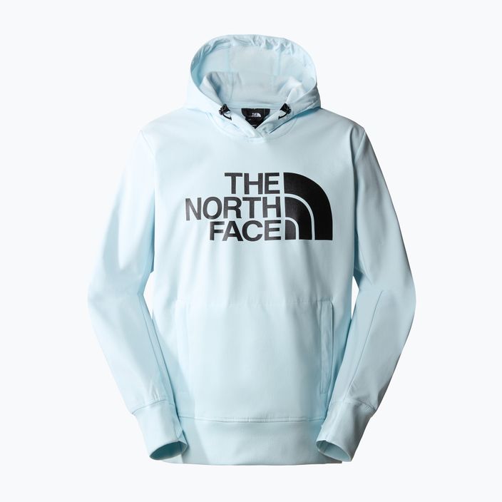 Giacca softshell da uomo The North Face Tekno Logo Hoodie blu ghiaccio 5