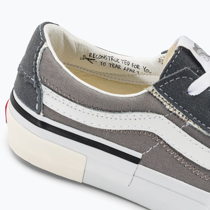 Scarpe Vans SK8-Low Reconstruct grigie 6