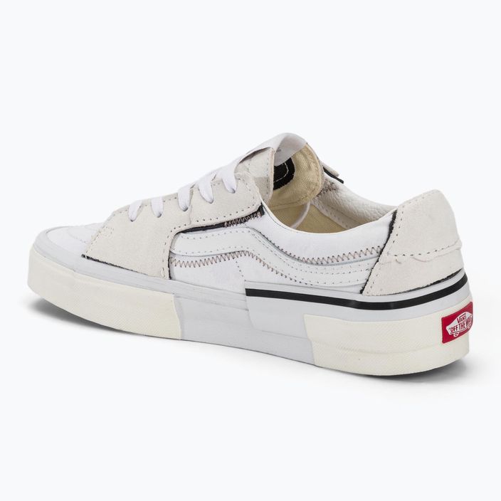 Vans SK8-Low Reconstruct scarpe bianco vero 3