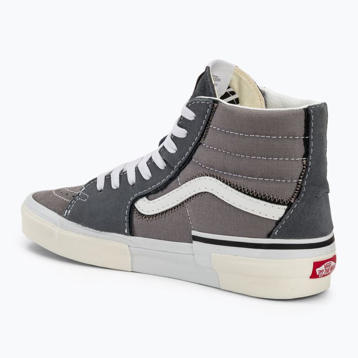 Scarpe Vans SK8-Hi Reconstruct grigie 3