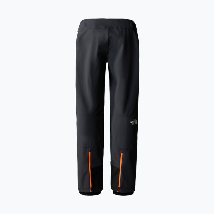 Pantaloni da paracadutismo The North Face Dawn Turn Warm da uomo grigio asfalto/nero/arancio shocking 2
