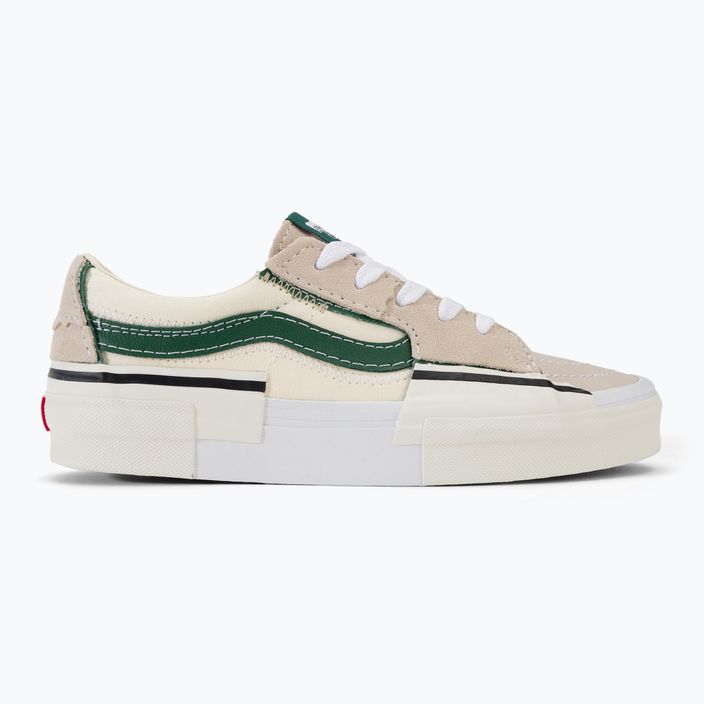 Scarpe Vans SK8-Low Reconstruct marshmallow/verde 2