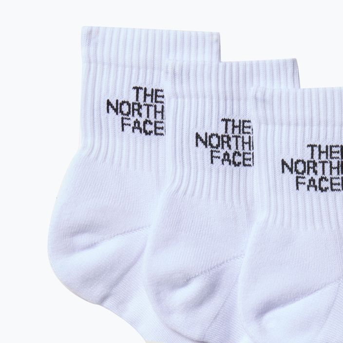The North Face Multi Sport Cush Quarter Sock calzini da trekking 3 paia bianco 2