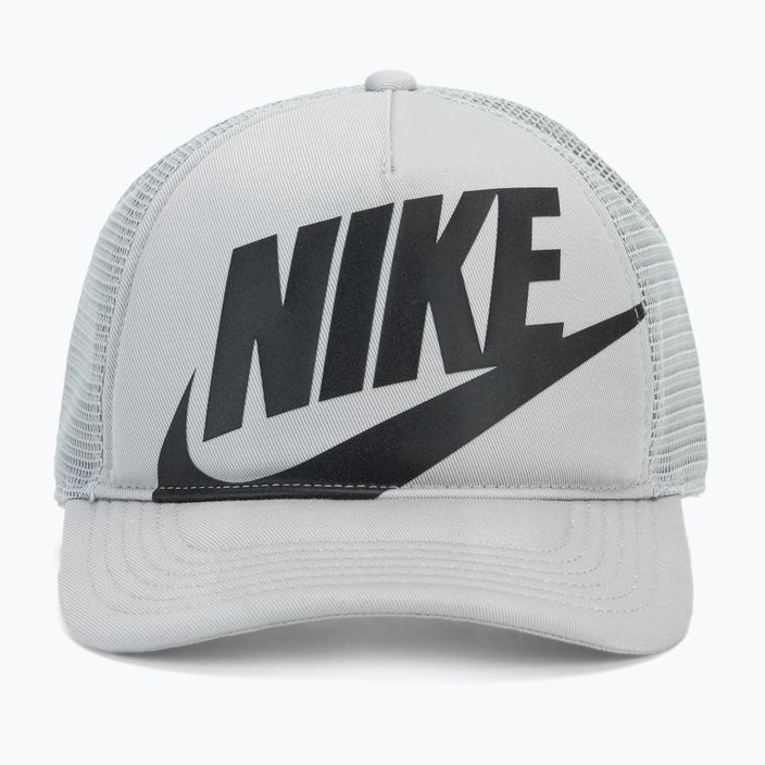 Cappello da baseball Nike Rise Structured Trucker da bambino grigio fumo chiaro / grigio fumo chiaro / nero 2