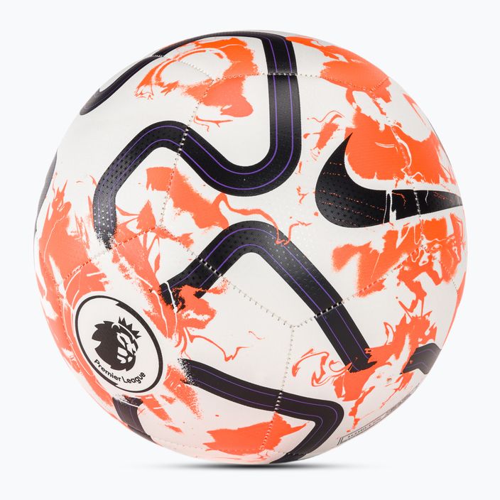 Nike Premier League calcio Pitch bianco / totale arancione / nero taglia 5 2