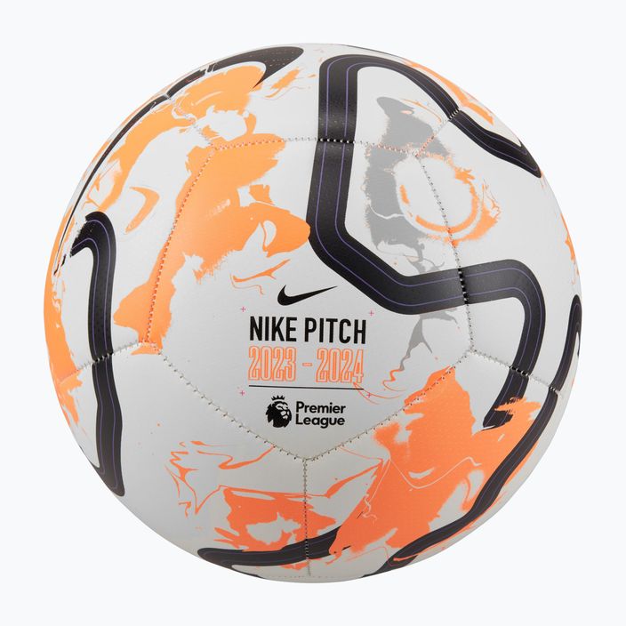 Nike Premier League calcio Pitch bianco / totale arancione / nero taglia 5 6