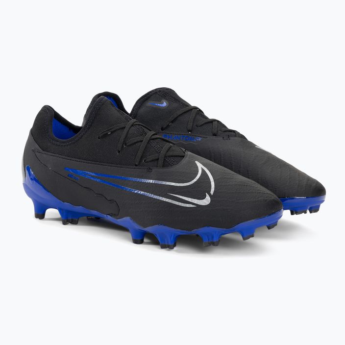 Nike Phantom GX Pro FG scarpe da calcio nero/cromo/iper royal 4