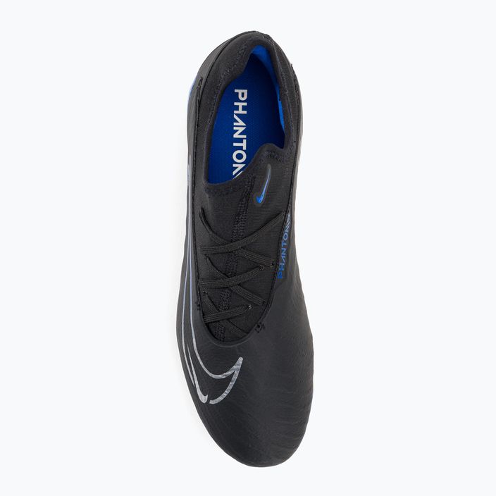 Nike Phantom GX Pro FG scarpe da calcio nero/cromo/iper royal 6