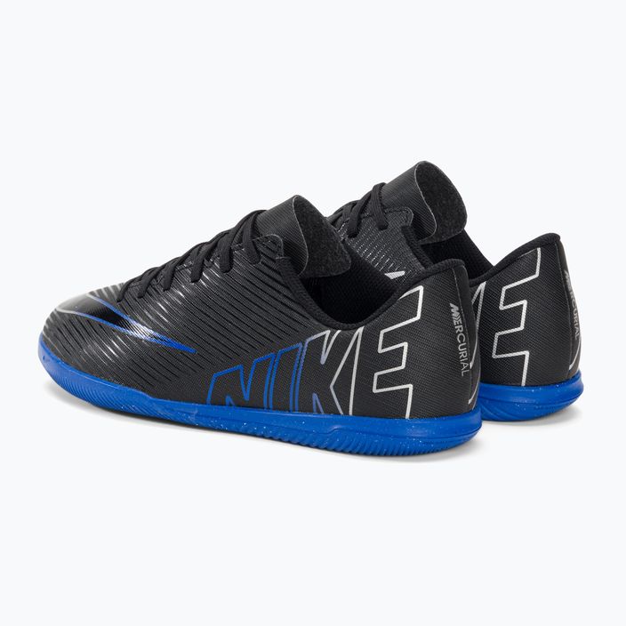Nike JR Mercurial Vapor 15 Club IC nero / cromo / iper reale scarpe da calcio 3