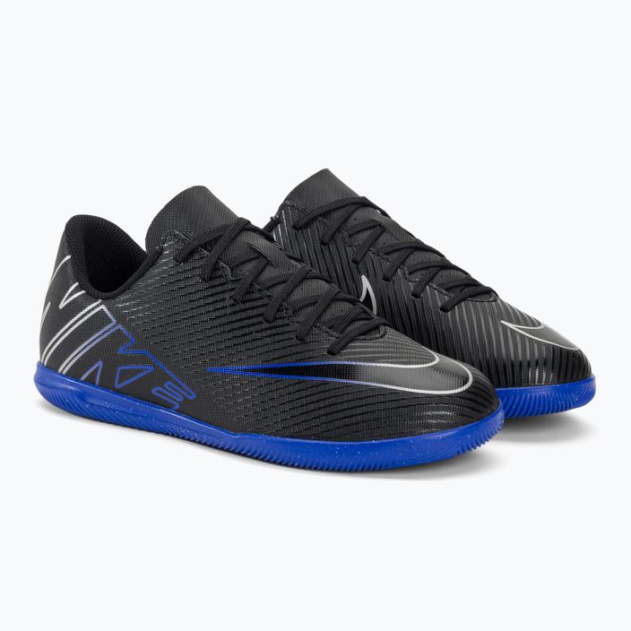 Nike JR Mercurial Vapor 15 Club IC nero / cromo / iper reale scarpe da calcio 4
