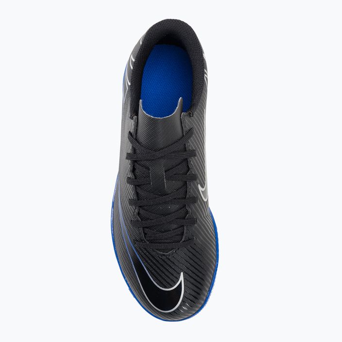 Nike JR Mercurial Vapor 15 Club IC nero / cromo / iper reale scarpe da calcio 6