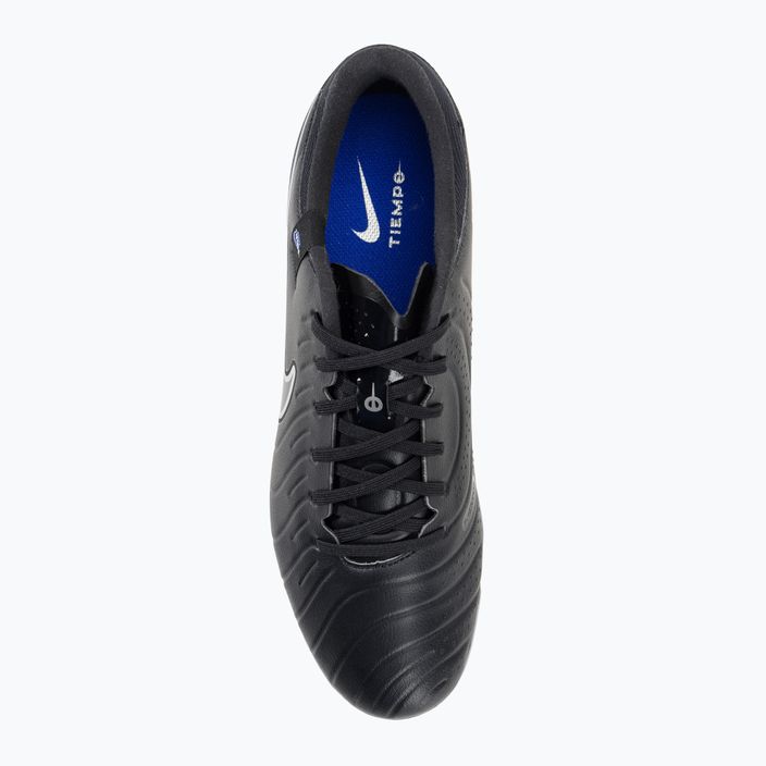 Nike Tiempo Legend 10 Academy MG scarpe da calcio nero / cromo / iper reale 6