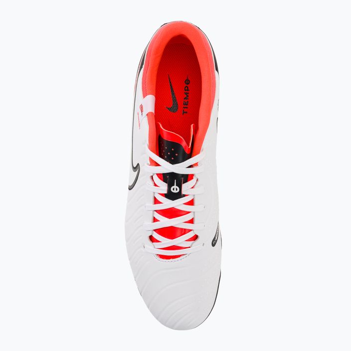 Nike Tiempo Legend 10 Academy MG scarpe da calcio bianco/nero/lucido cremisi 6