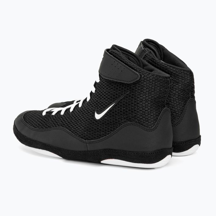 Scarpe da wrestling da uomo Nike Inflict 3 nero/bianco 3