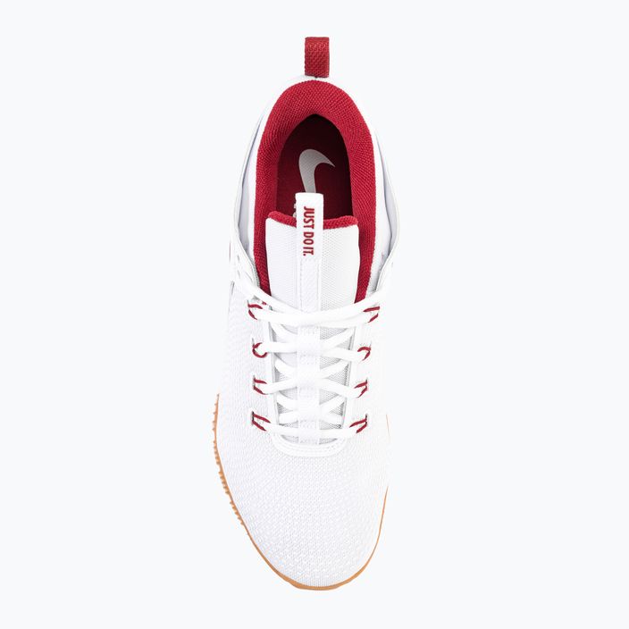 Nike Air Zoom Hyperace 2 LE bianco/team crimson bianco scarpe da pallavolo 6