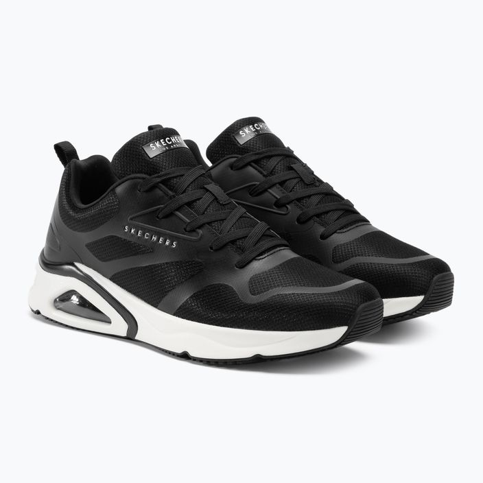 SKECHERS Tres-Air Uno Revolution-Airy nero/bianco scarpe da uomo 5