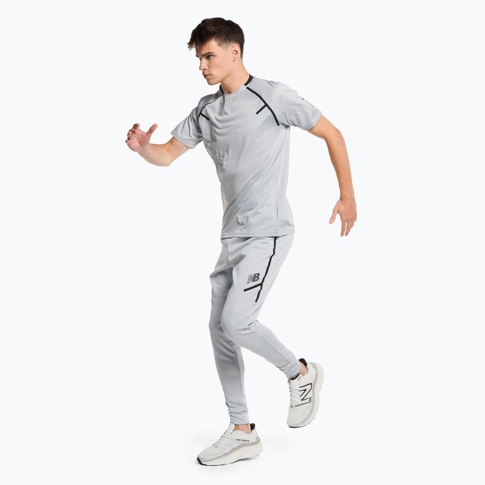 Maglietta New Balance Tenacity Football Training da uomo in alluminio leggero 2
