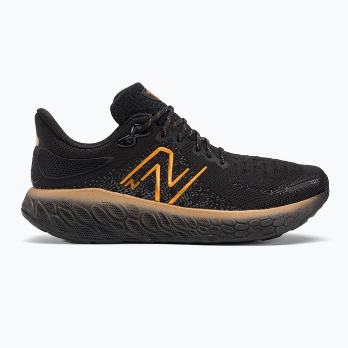 New Balance Fresh Foam X 1080 v12 nero/arancione scarpe da corsa da uomo 2