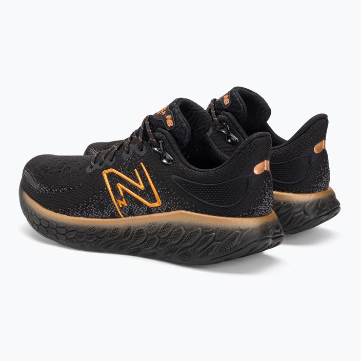 New Balance Fresh Foam X 1080 v12 nero/arancione scarpe da corsa da uomo 3
