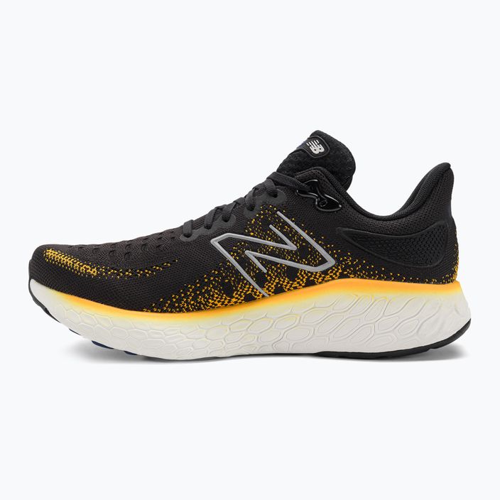 New Balance Fresh Foam X 1080 v12 nero/giallo scarpe da corsa da uomo 10