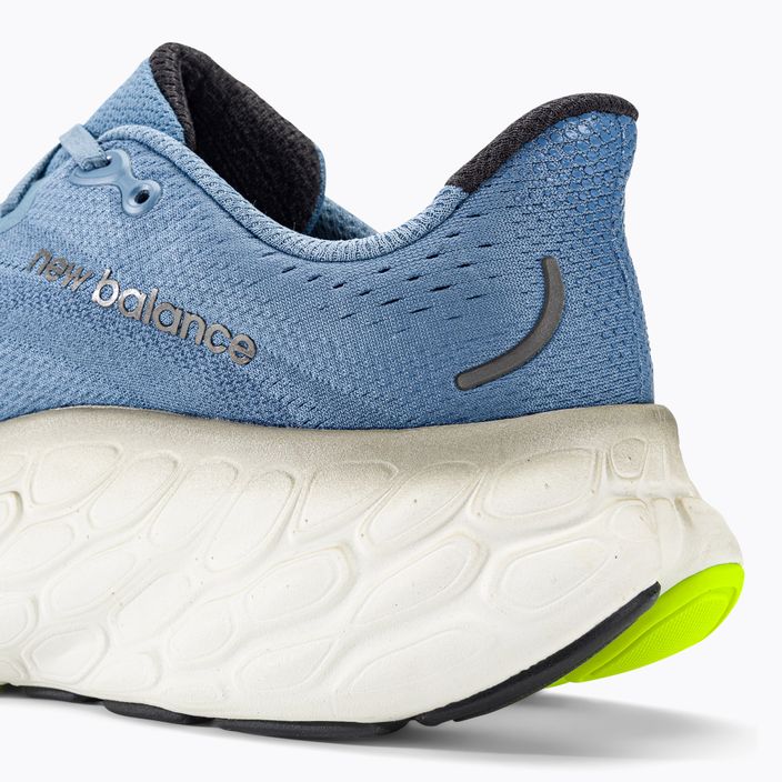 New Balance Fresh Foam X More v4 scarpe da corsa da uomo blu mercurio 9
