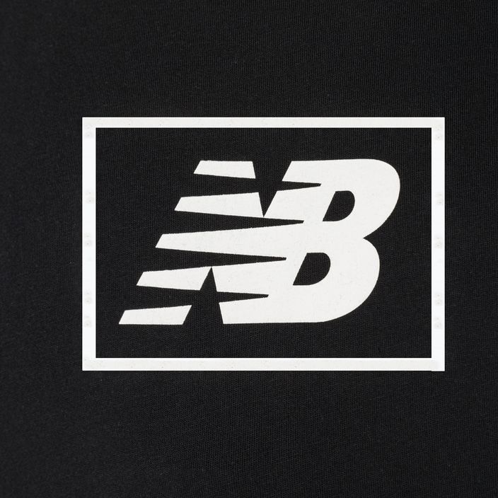 Maglietta New Balance Essentials Logo uomo nero 6