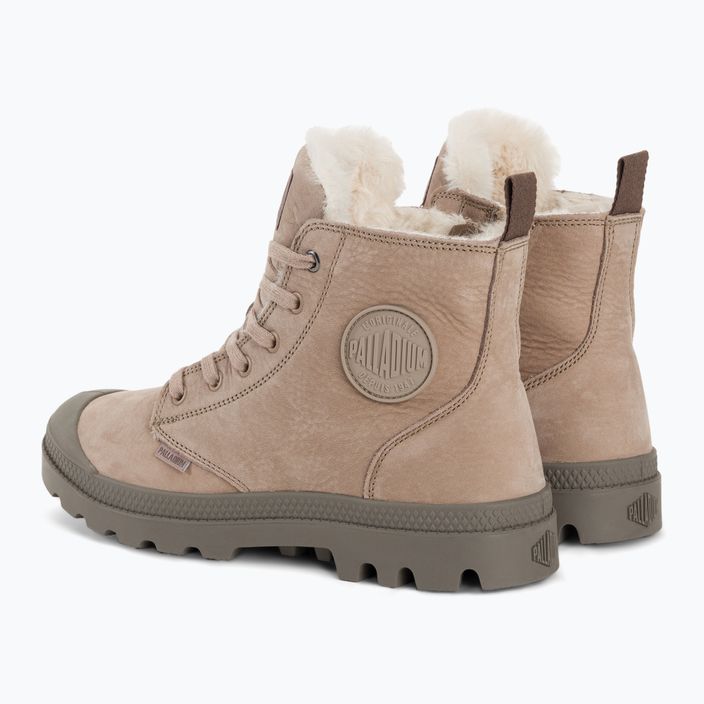 Stivali Palladium Pampa HI ZIP WL dune da uomo 3