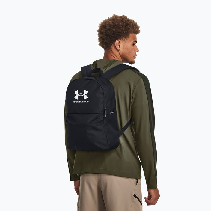 Zaino urbano Under Armour UA Loudon Lite 20 l nero/nero/bianco 7