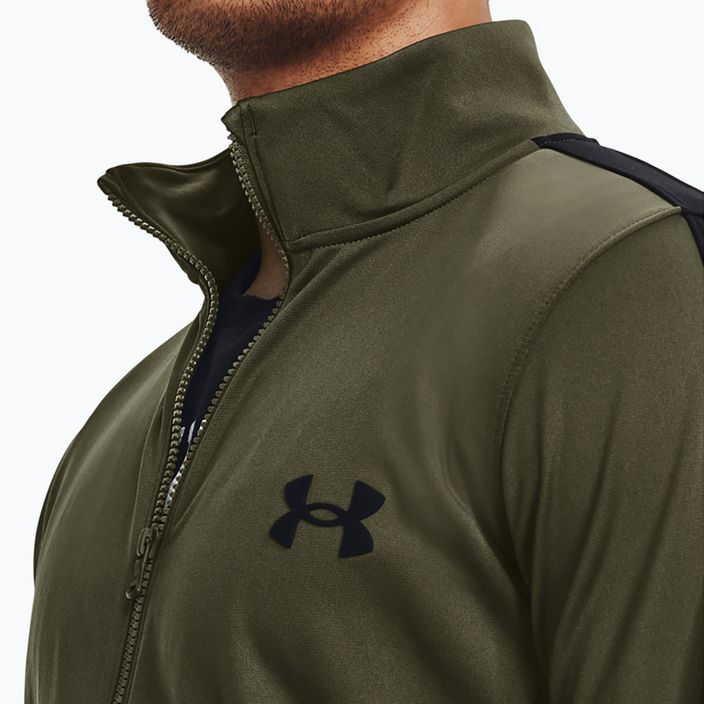 Tuta da ginnastica Under Armour UA Knit verde marino/nero/nero da uomo 3