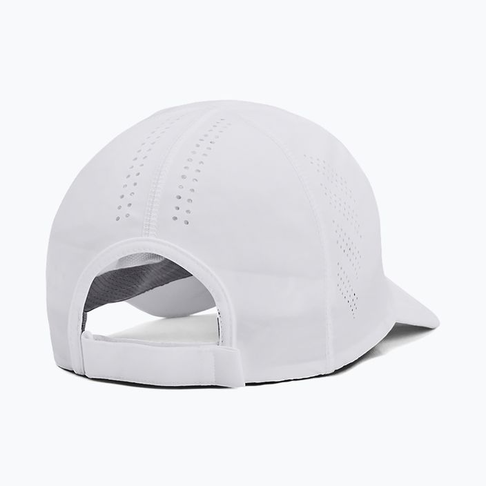 Berretto da baseball da uomo Under Armour Launch bianco/bianco/riflettente 2