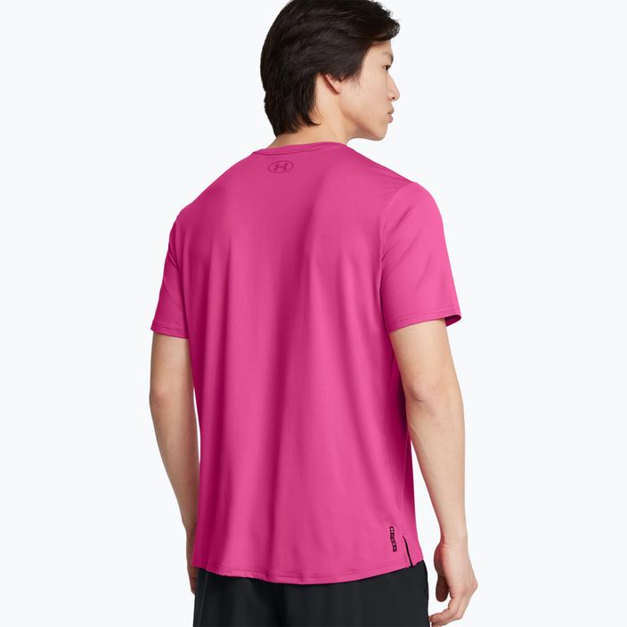 Maglietta da allenamento Under Armour Rush Energy da uomo rosa astro/rosa astro 2