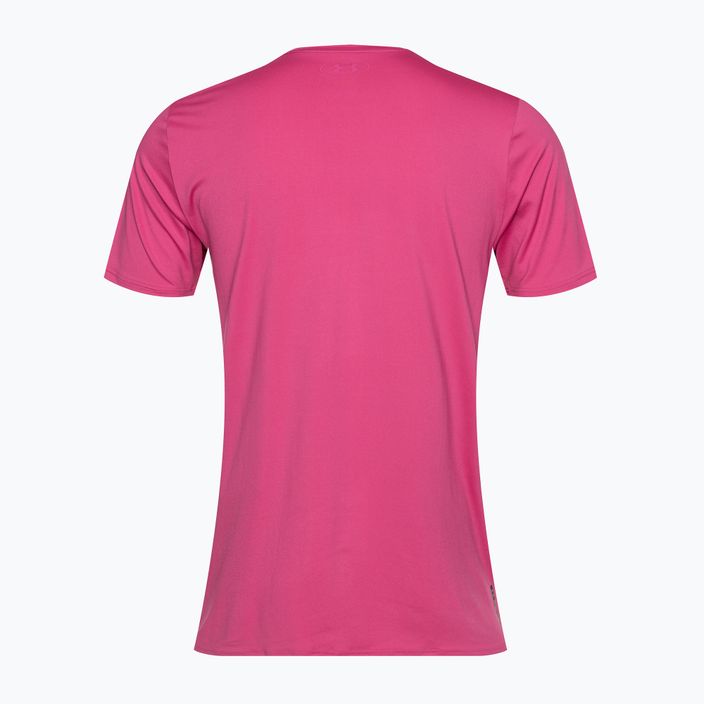 Maglietta da allenamento Under Armour Rush Energy da uomo rosa astro/rosa astro 4