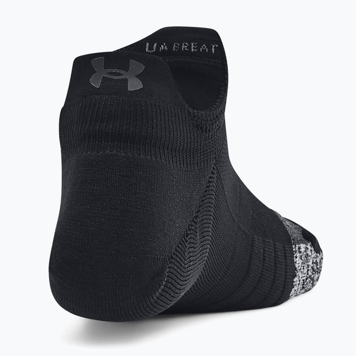 Under Armour Breathe NS Tab 3 Pack calze da allenamento da donna nero/nero/grigio 3