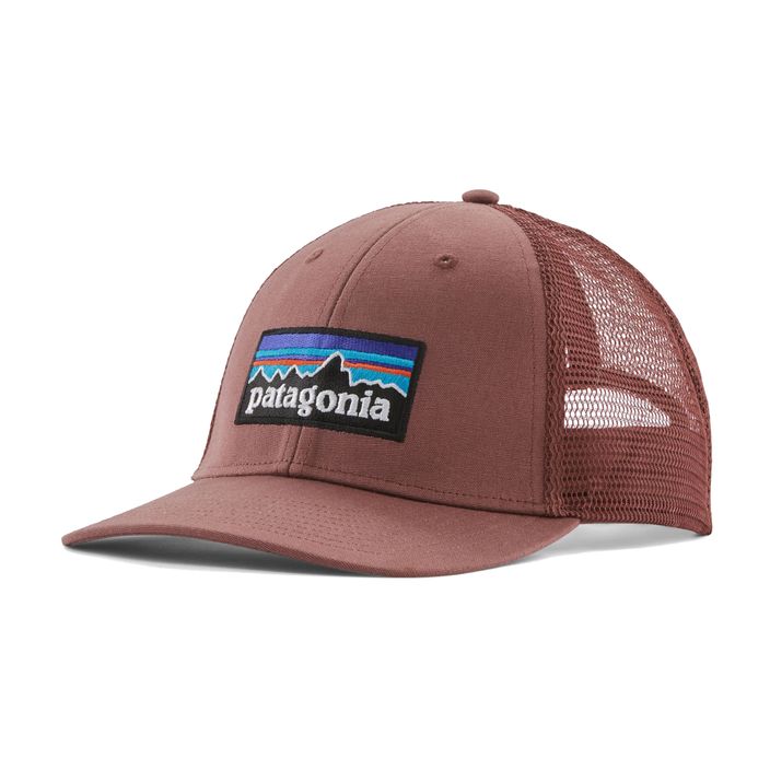 Cappello da baseball Patagonia P-6 Logo LoPro Trucker malva dulse 2