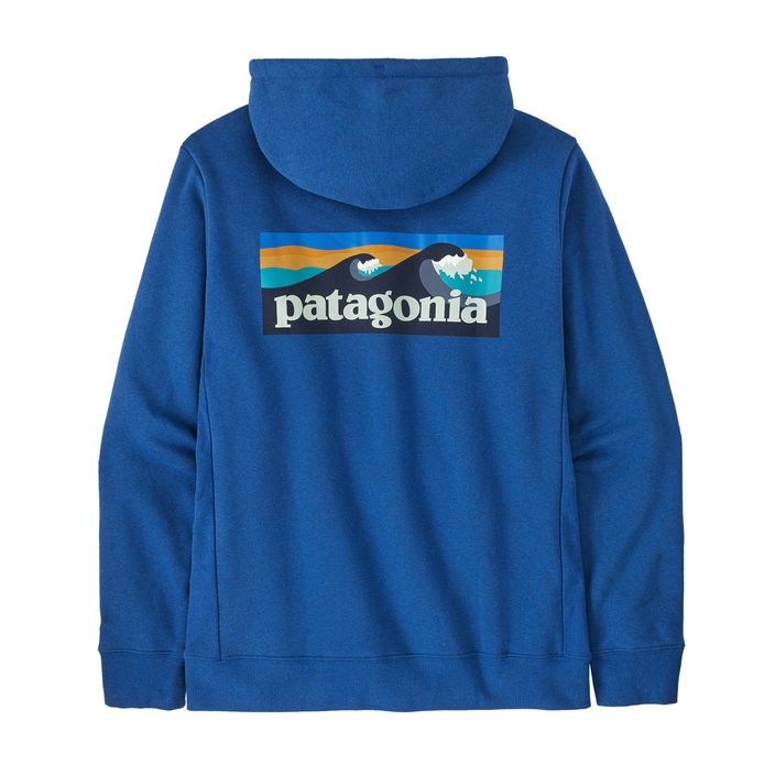 Patagonia Boardshort Logo Uprisal Hoody blu infinito 2