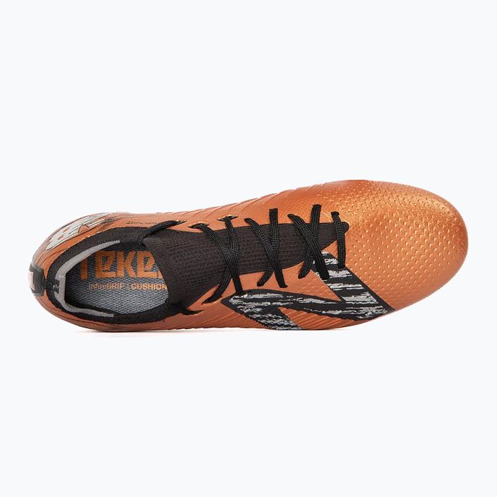 New Balance Tekela V4 Pro Low FG rame scarpe da calcio da uomo 11