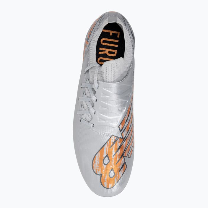 New Balance scarpe da calcio uomo Furon V7 Destroy FG argento 6